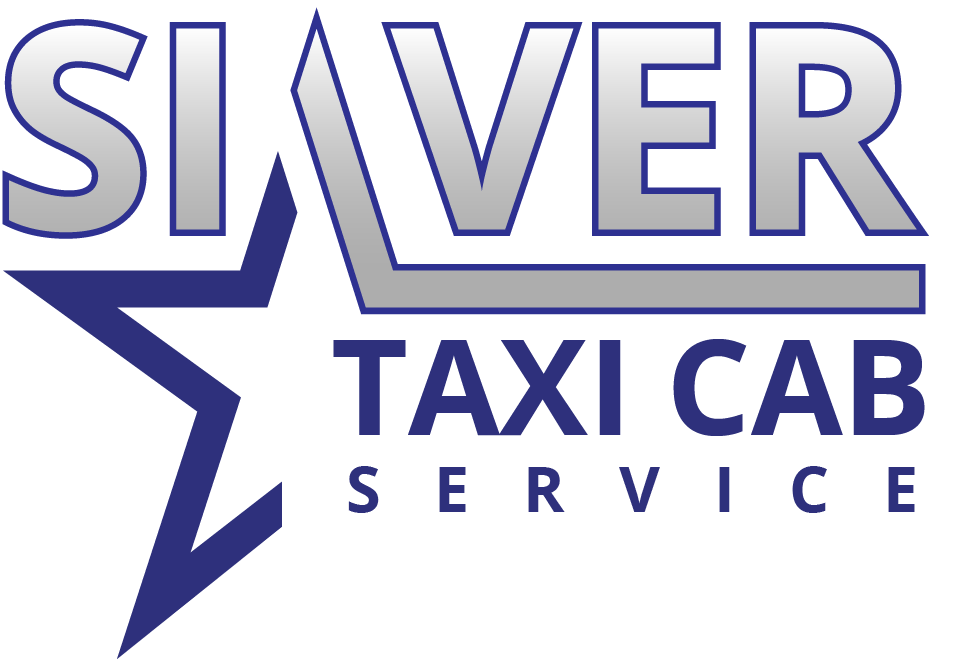 silver taxi cab service sydney logo